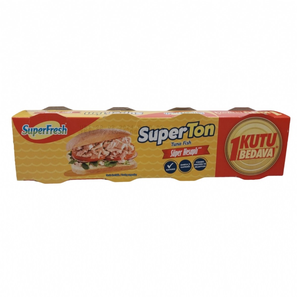 Süperton Ton Balığı 4x75 Gr