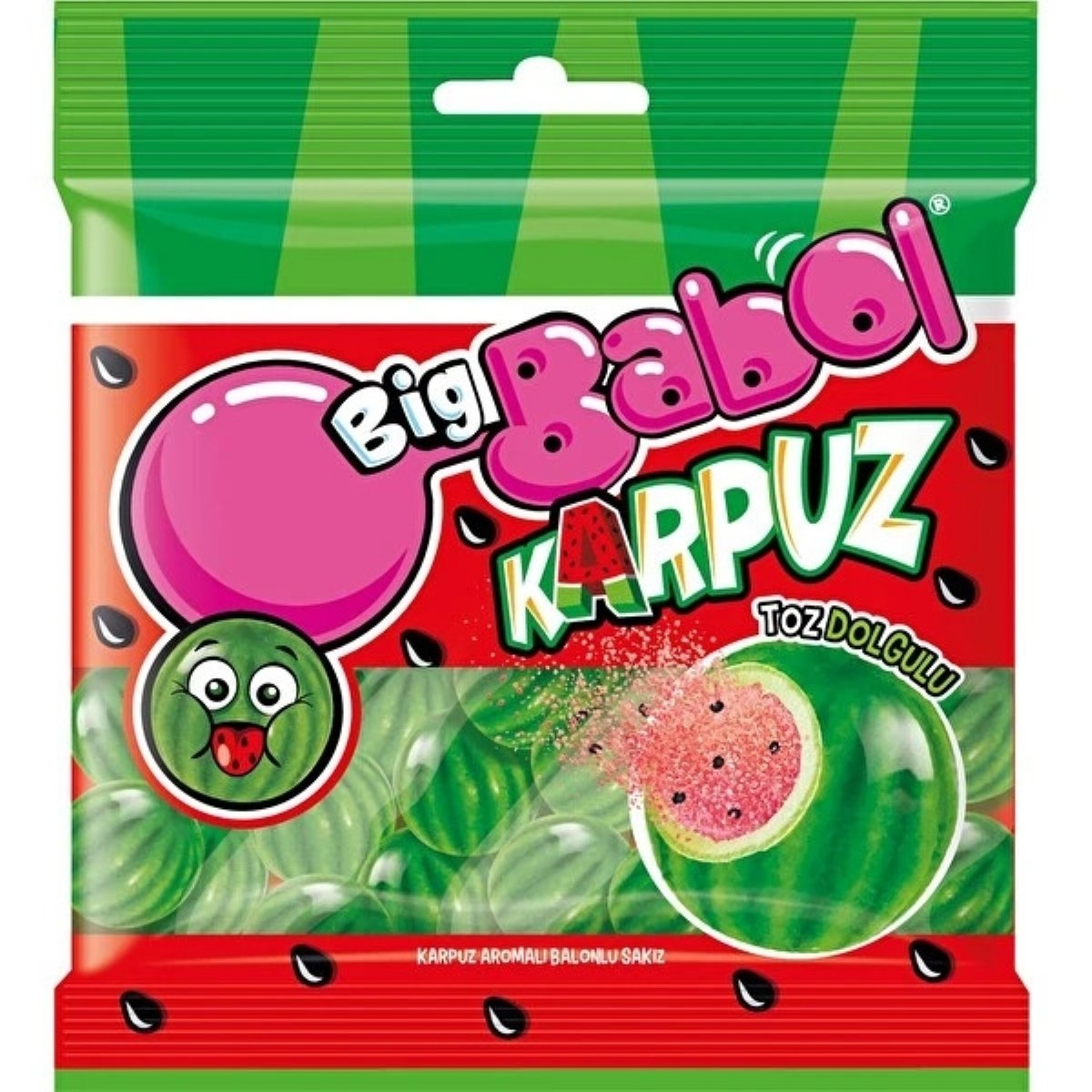 Big Babol Karpuz Poşet 80 Gr