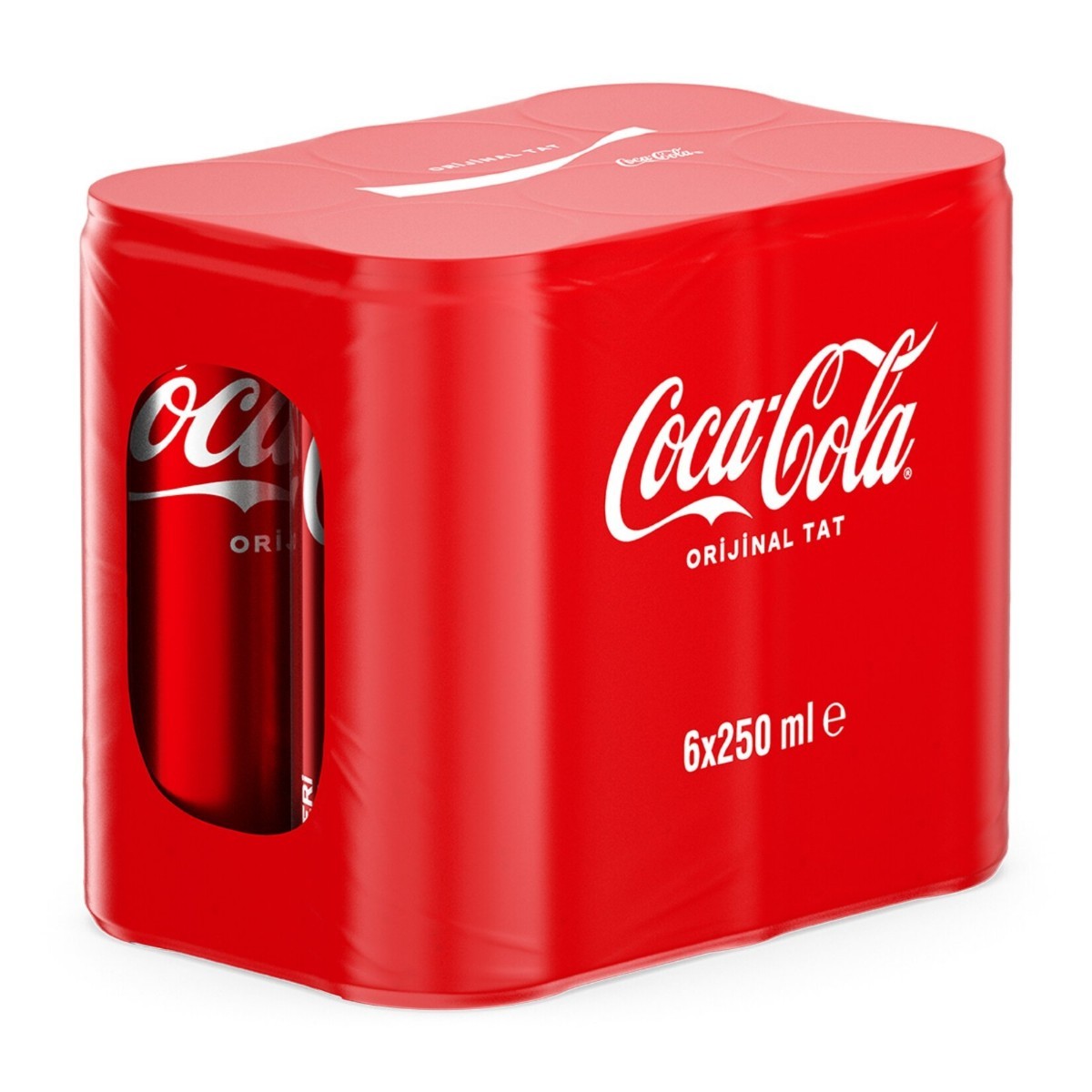 Coca Cola Kutu 250x6 Paket
