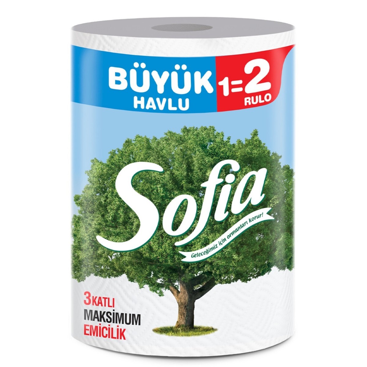 Sofia Büyük Kağıt Havlu 1=2 Rulo