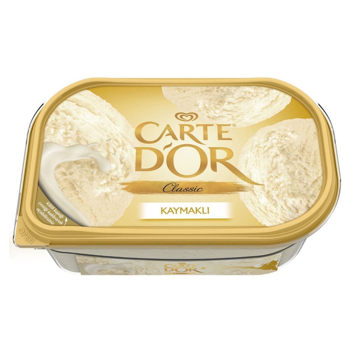 Algida Carte Dor Classic Kaymaklı Dondurma 850 Ml