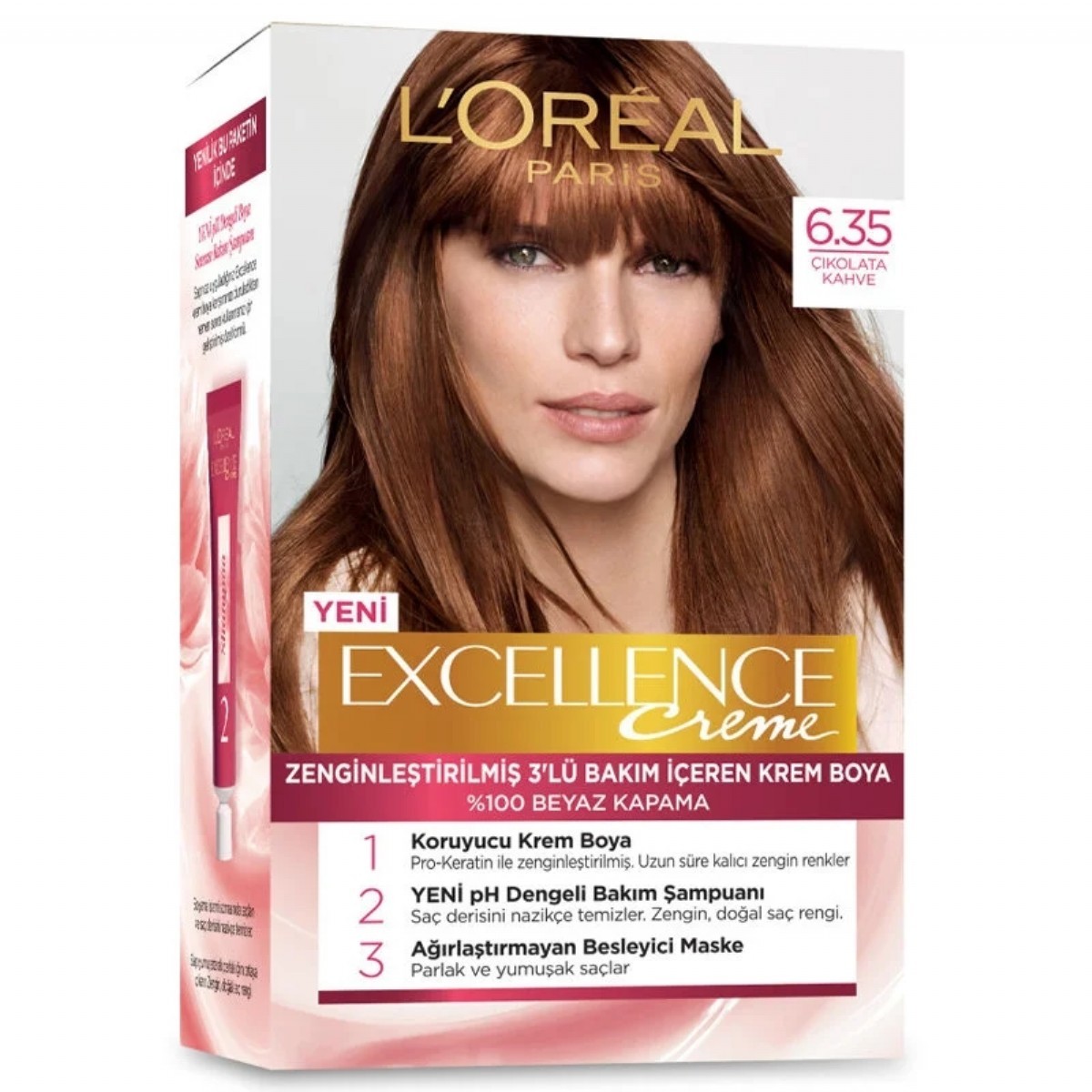 Loreal Paris Excellence 6.35 Çikolata Kahve Saç Boyası