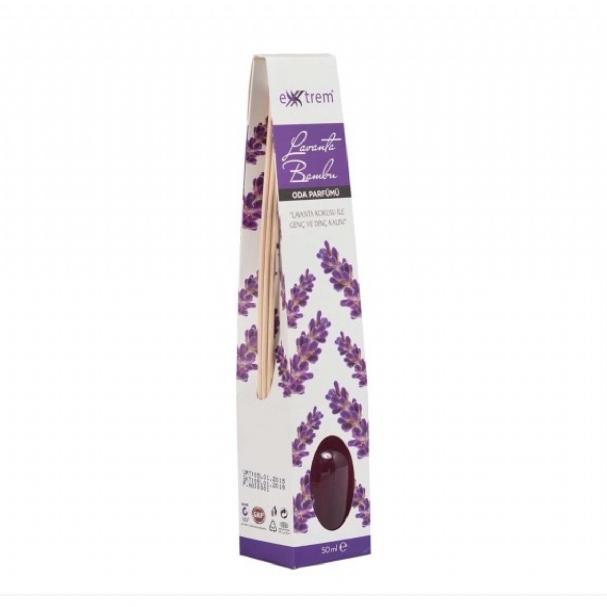 Extrem Oda Kokusu Lavanta Bambu Çubuk 50 Ml