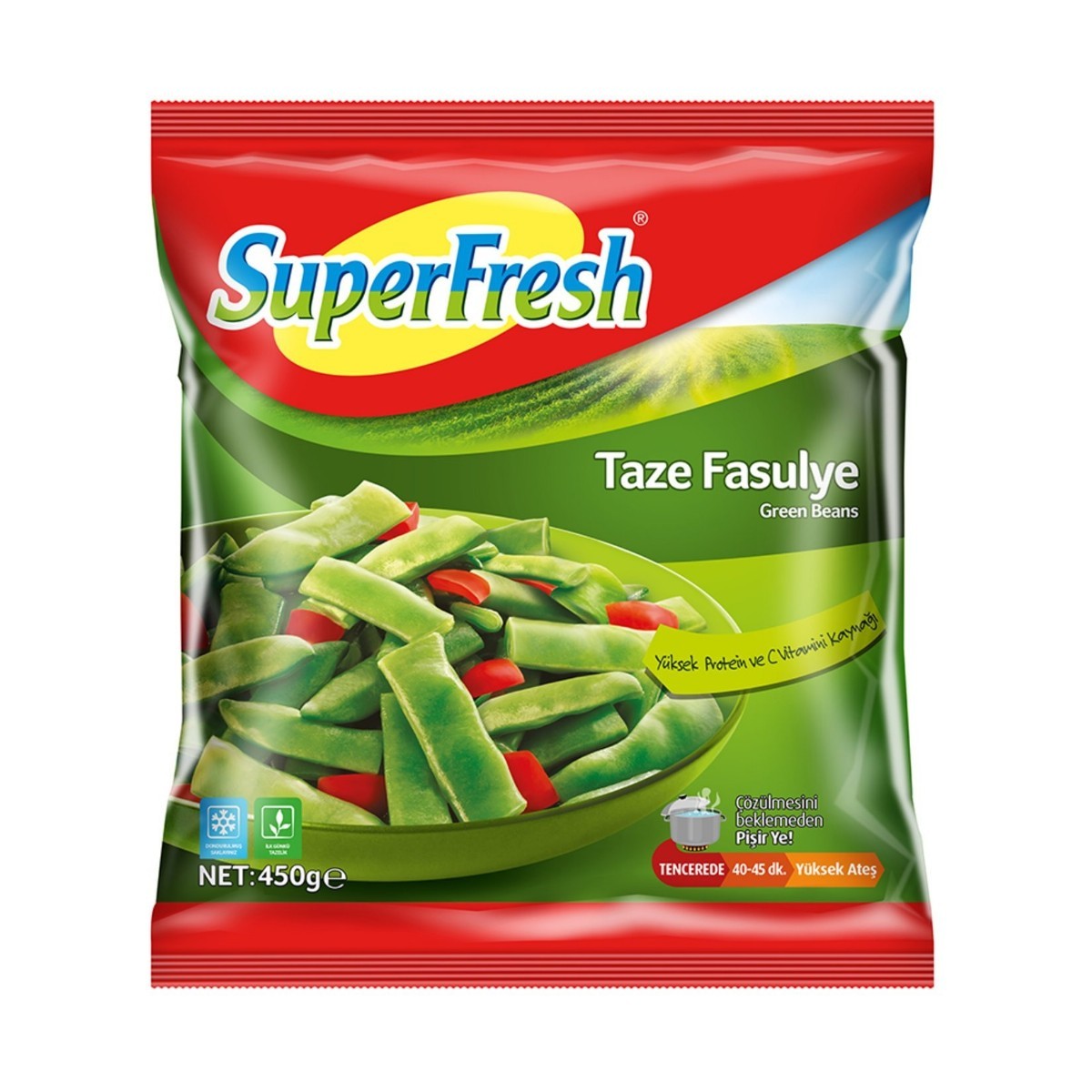 Superfresh Taze Fasulye 450 Gr