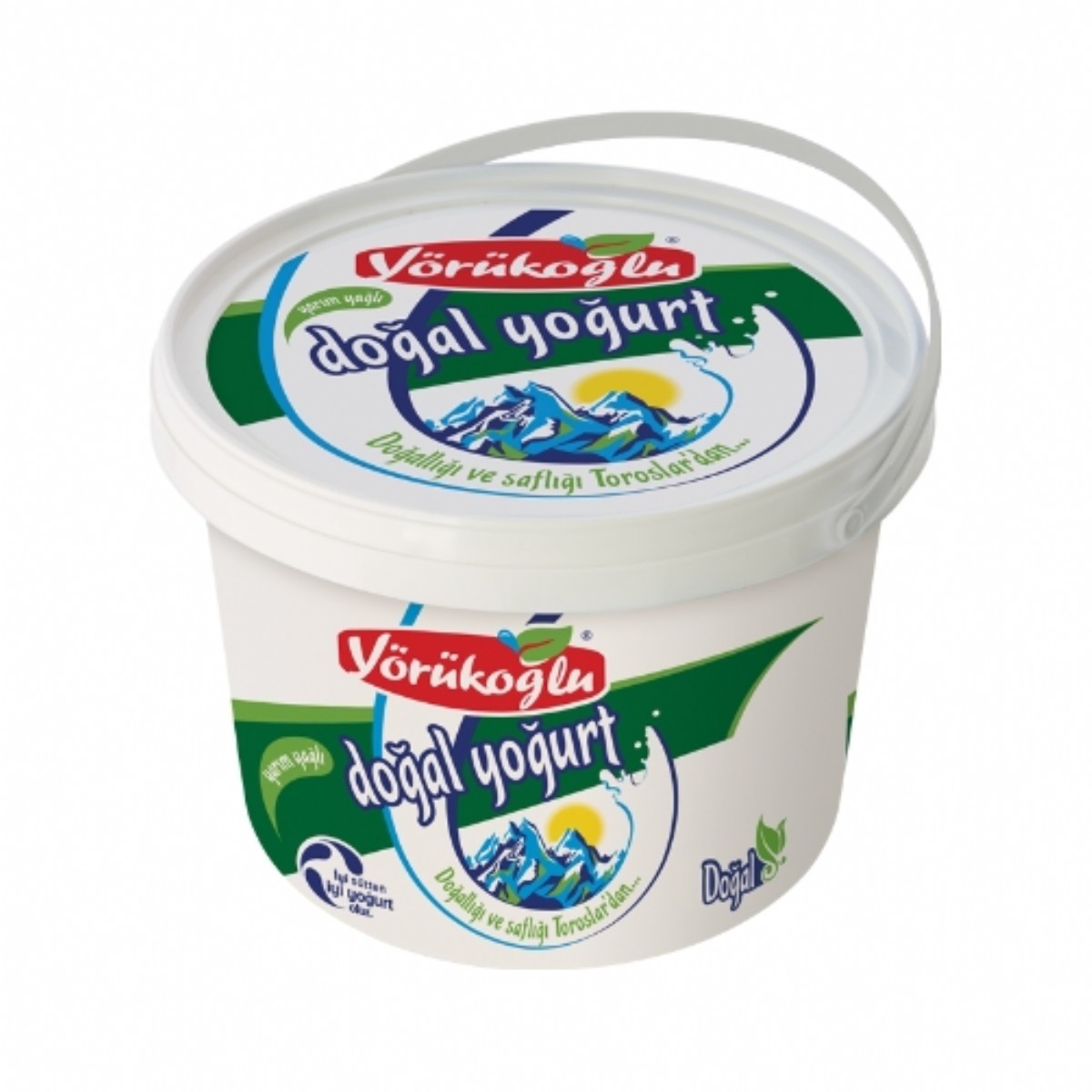 Yörükoğlu Yarım Yağlı Yoğurt 2000 Gr