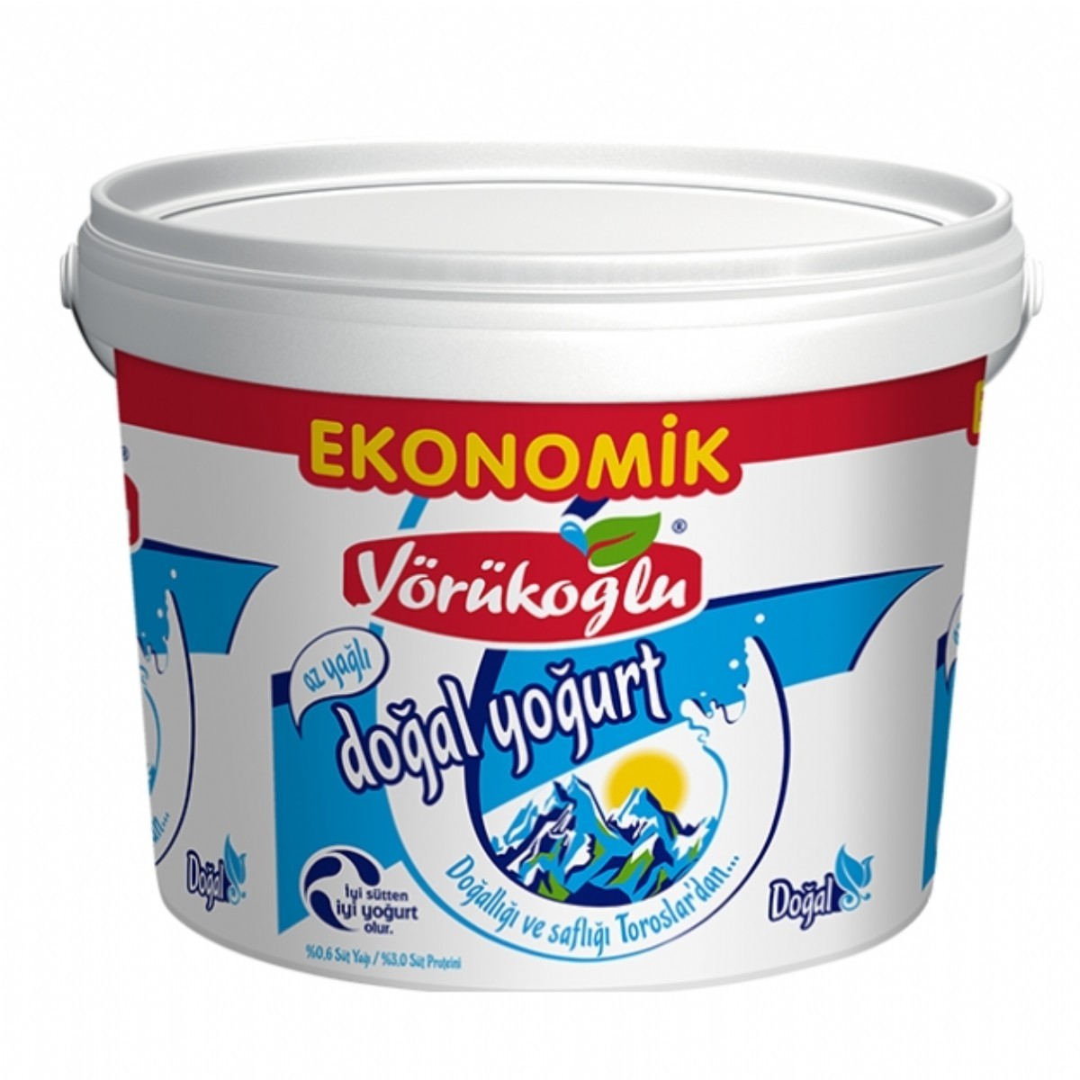 Yörükoğlu Az Yağlı Yoğurt 3 Kg