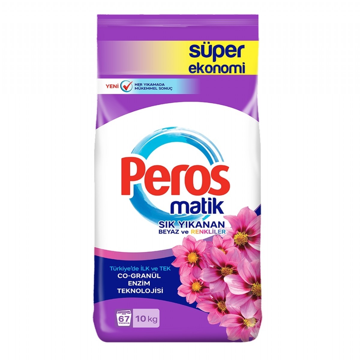 Peros Yıldız Çiçeği Toz Deterjan 10 Kg