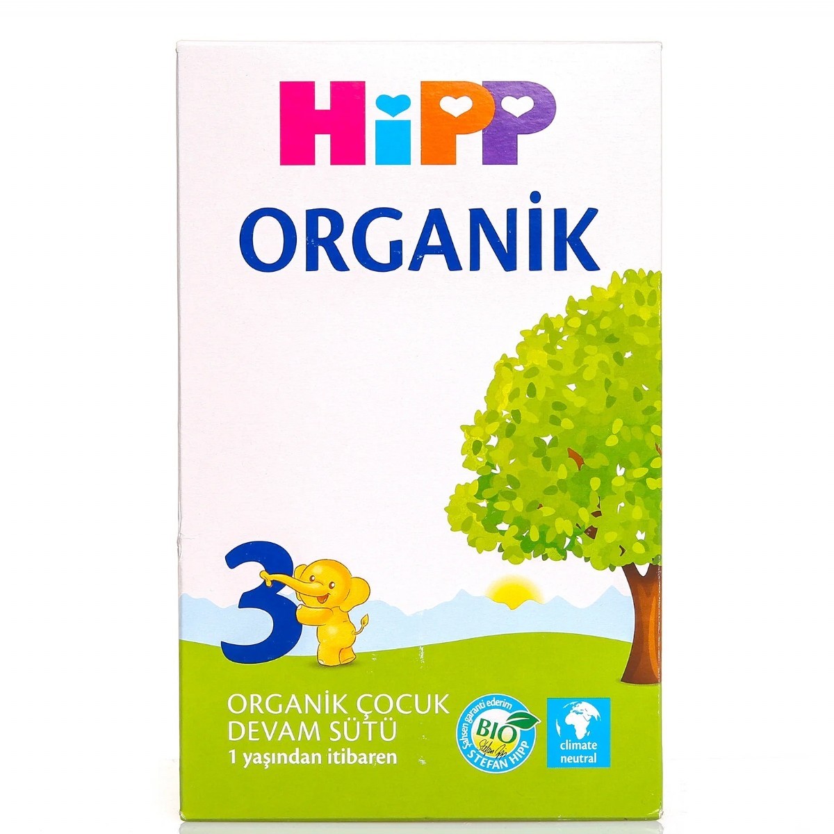Hipp Organik 3 Çocuk Devam Sütü 600 gr 1+ Yaş