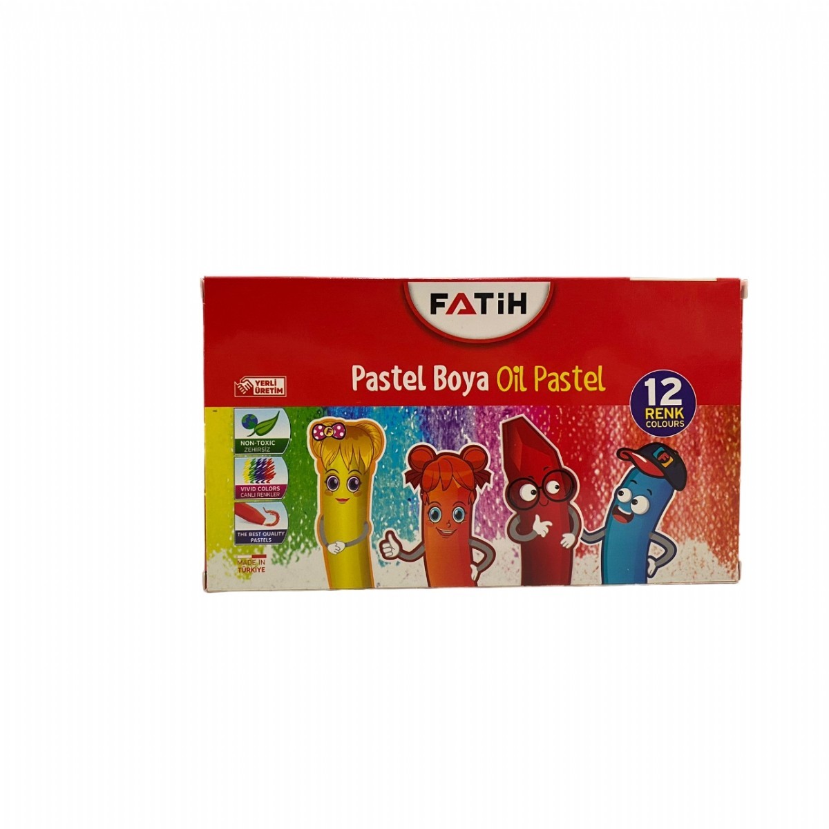 Fatih Pastel Boya 12 Li