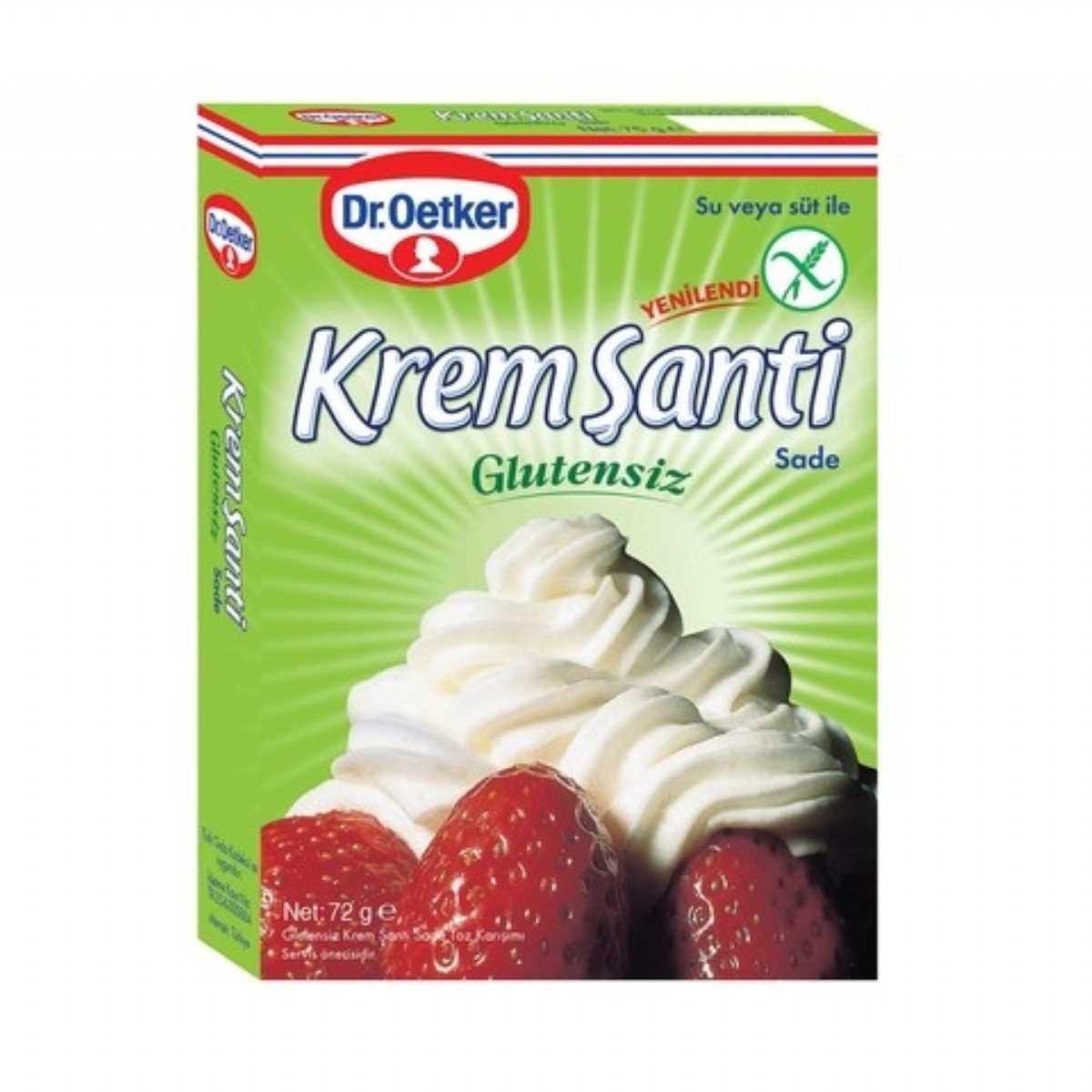 Dr. Oetker Glutensiz Krem Şanti 72 Gr