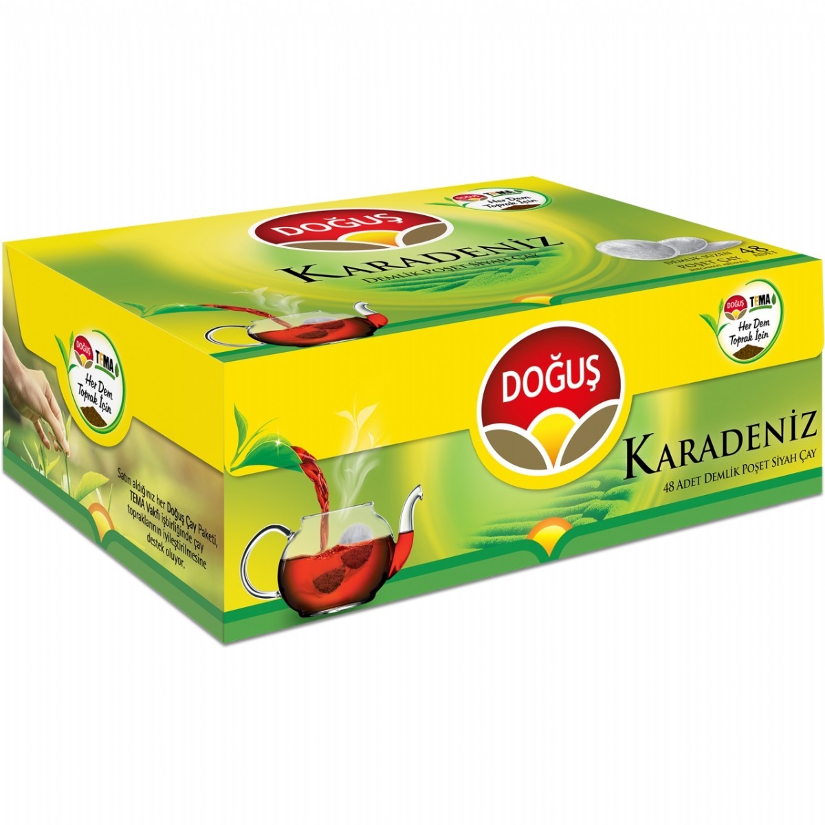Doğuş Karadeniz Demlik Poşet Çay 48'li