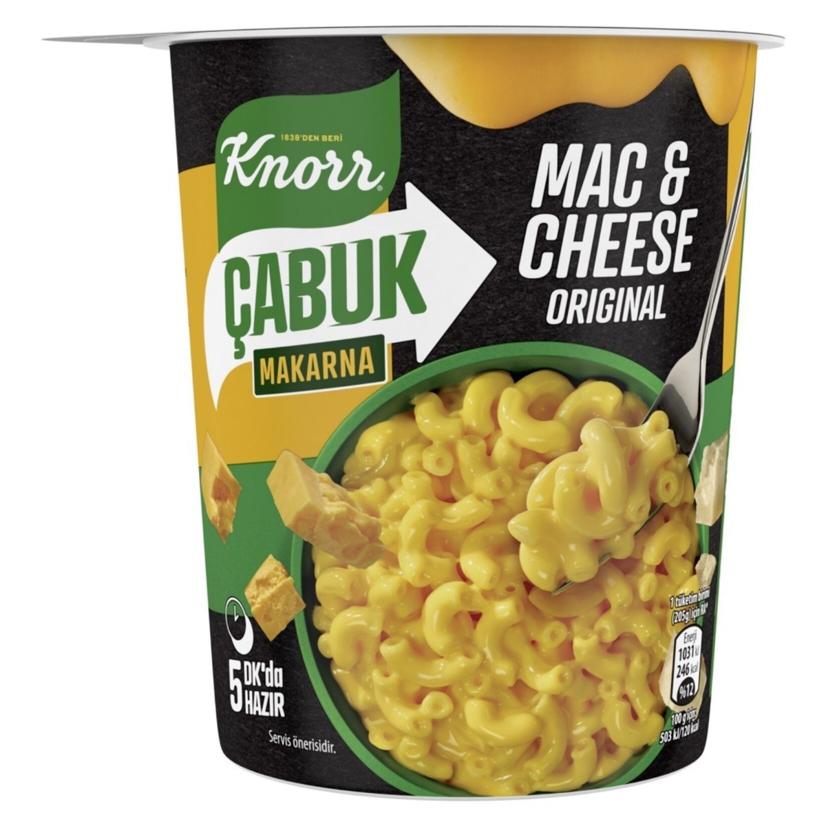 Knorr Mac & Cheese Çabuk Makarna 65 Gr
