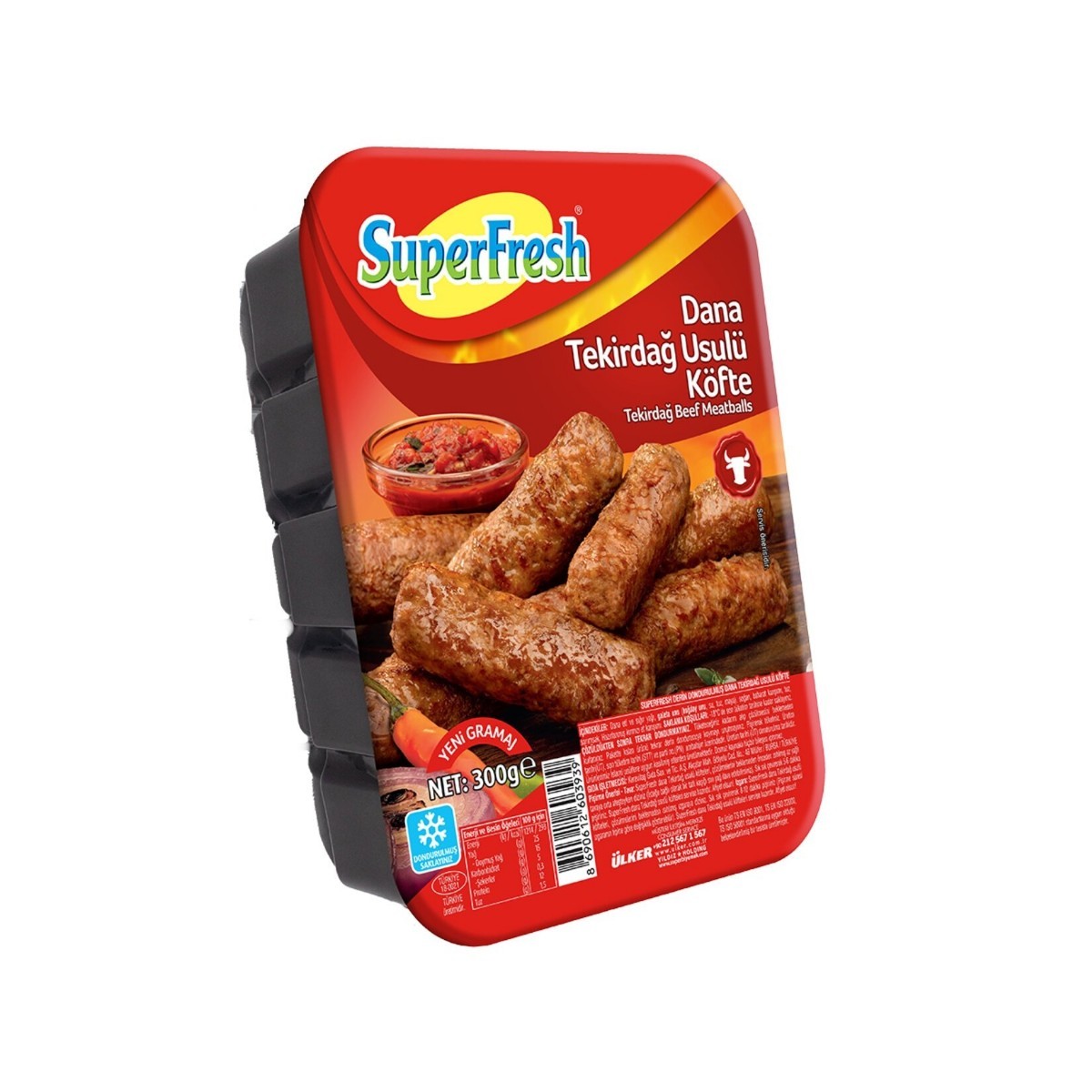 Superfresh Dana Tekirdağ Köfte 300 Gr