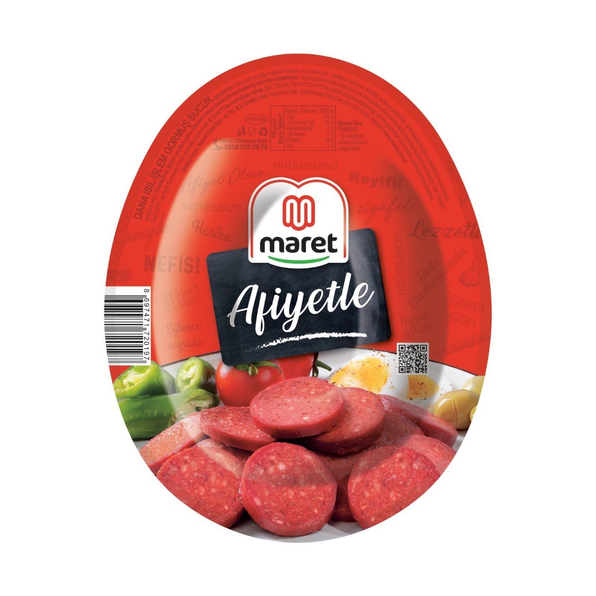 Maret Dana Afiyetle Sucuk 200 Gr
