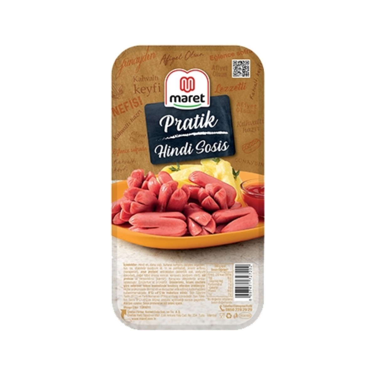 Maret Pratik Hindi Sosis 140 Gr