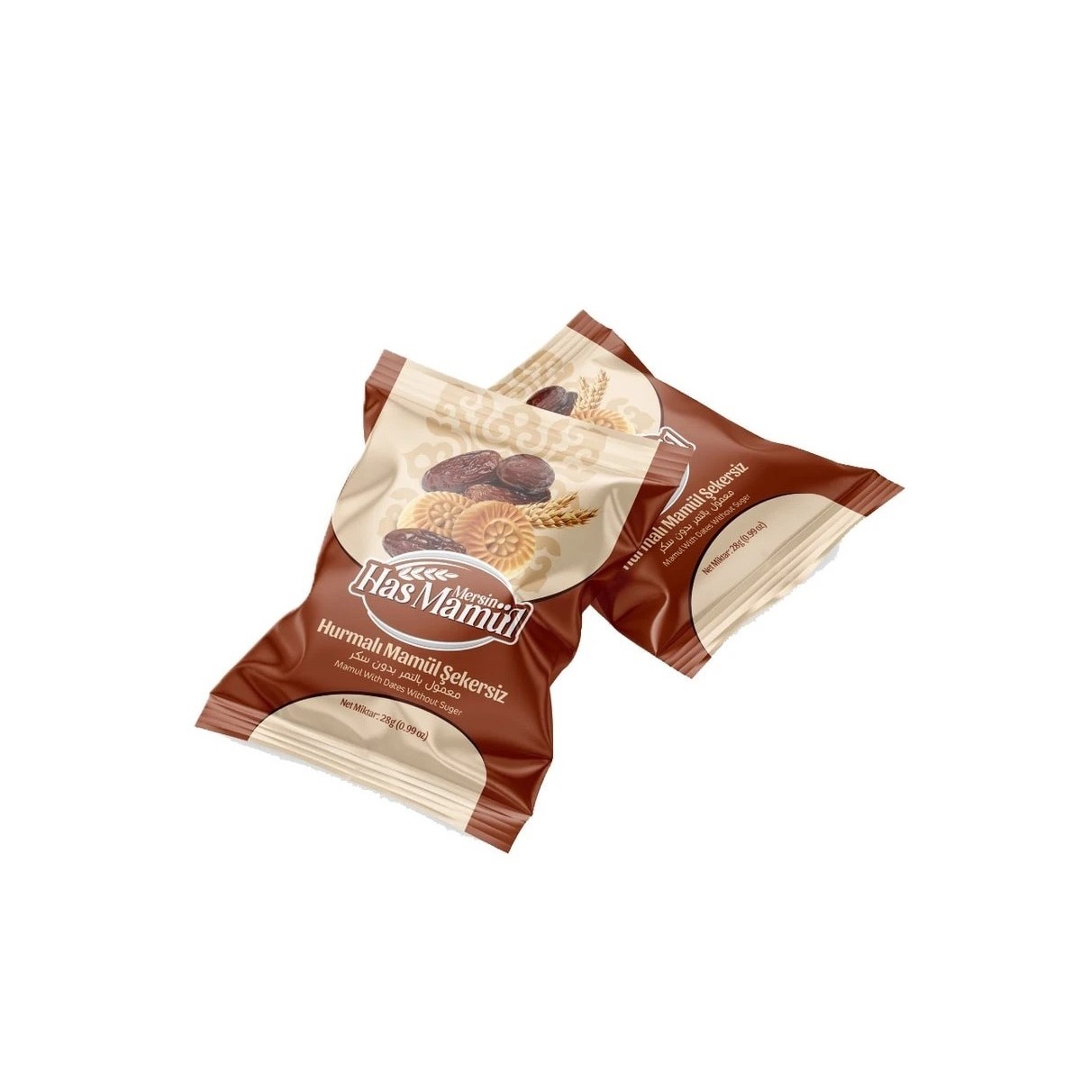 Has Mamül Şekersiz Hurmalı Kurabiye 28 Gr