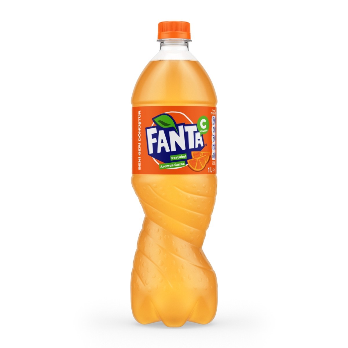 Fanta Portakal Aromalı Pet 1 Lt
