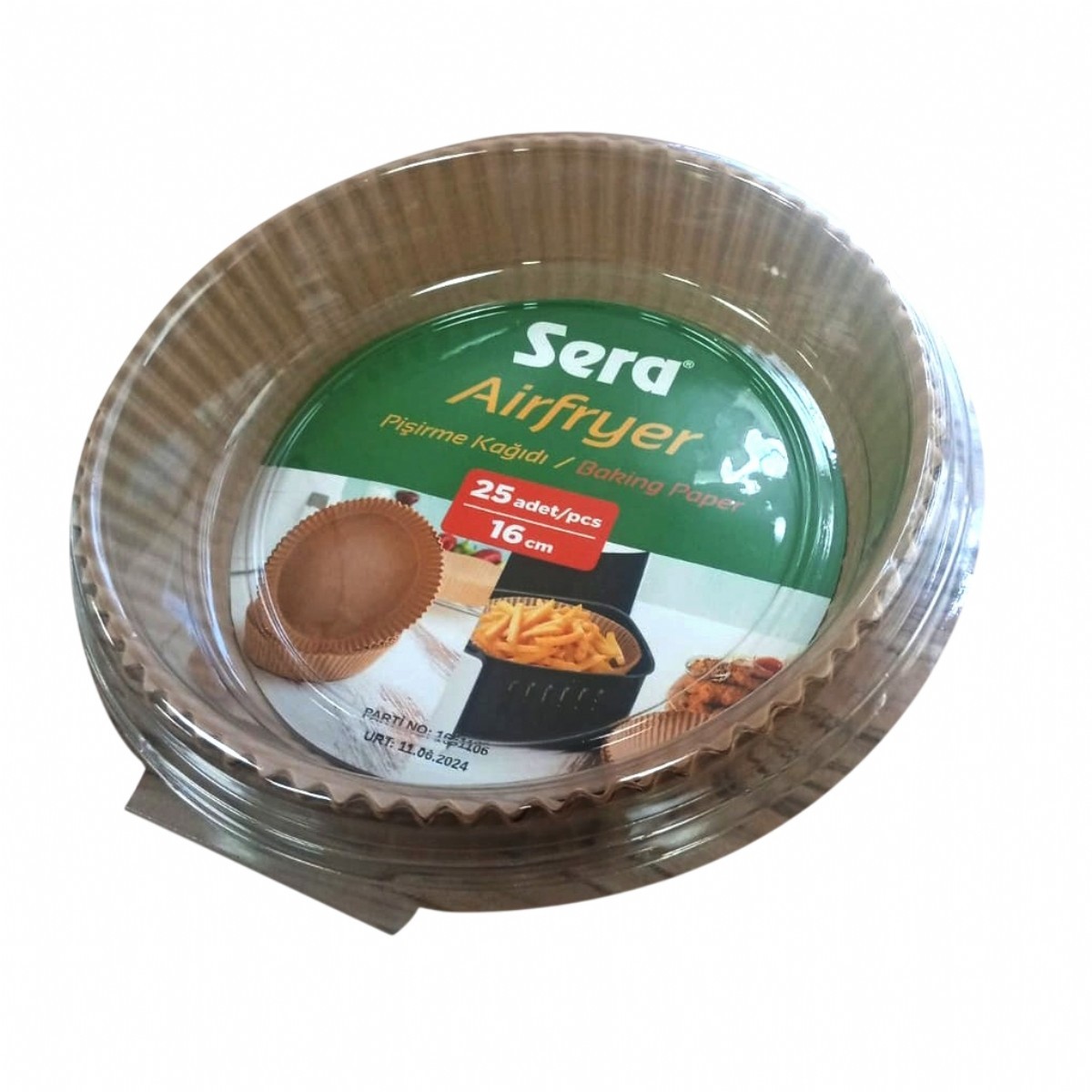 Sera Airfryer Pişirme Kağıdı 25 Adet