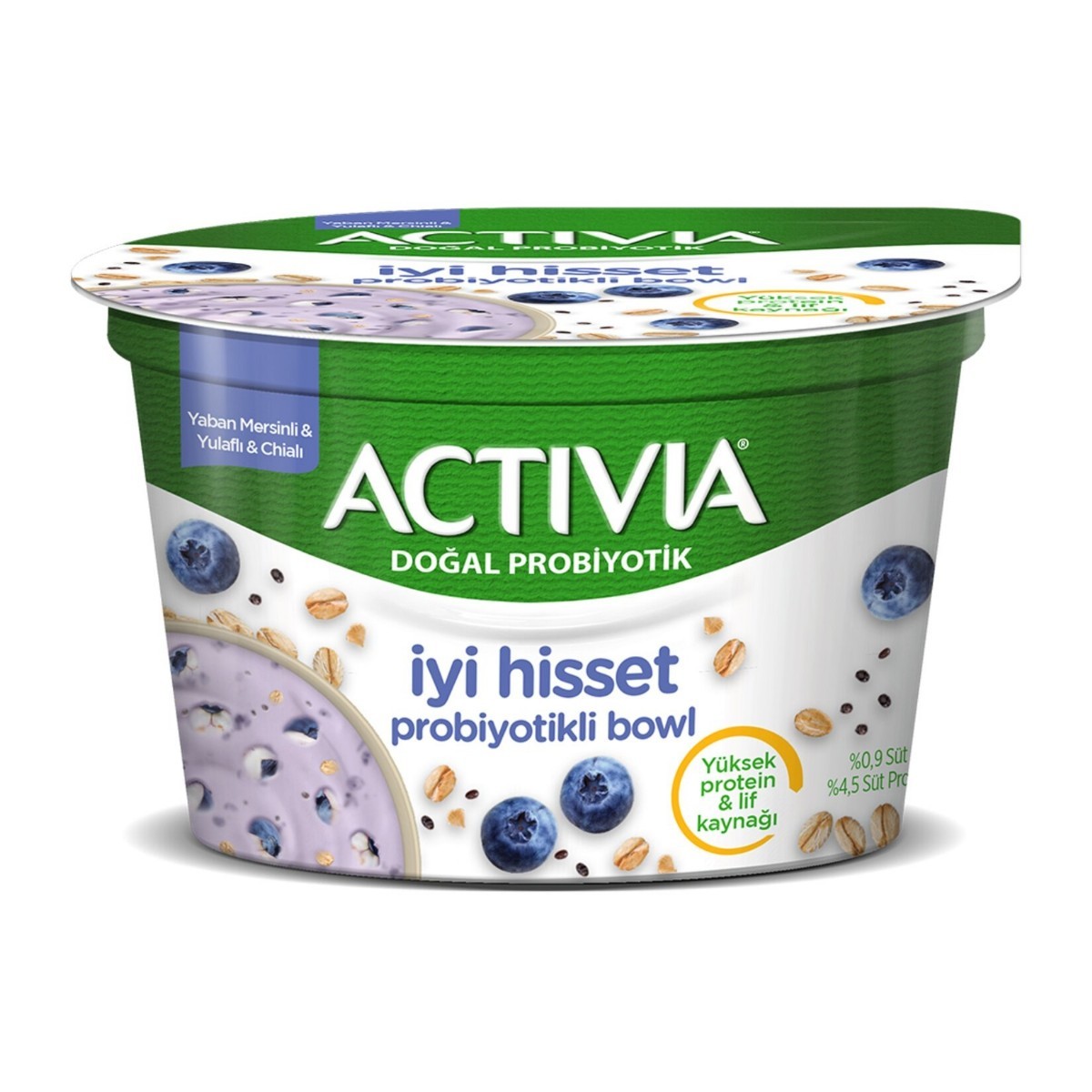 Activia İyi Hisset Probiyotik Bowl Yaban Mersini 150 Gr