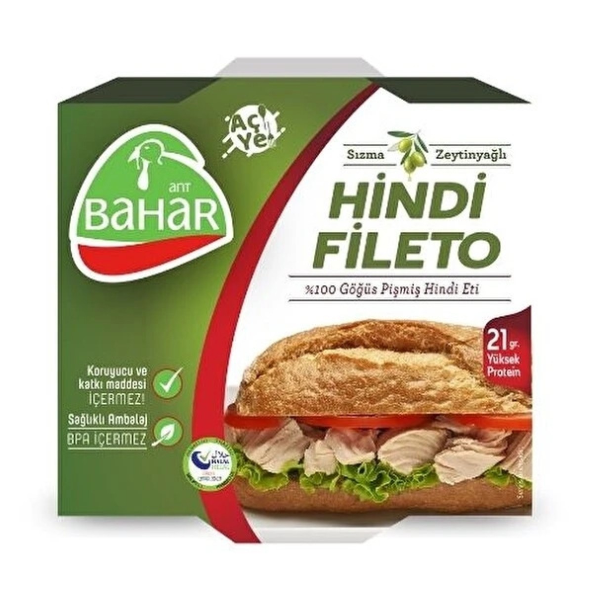 Bahar Hindi Fileto Konserve 120 Gr