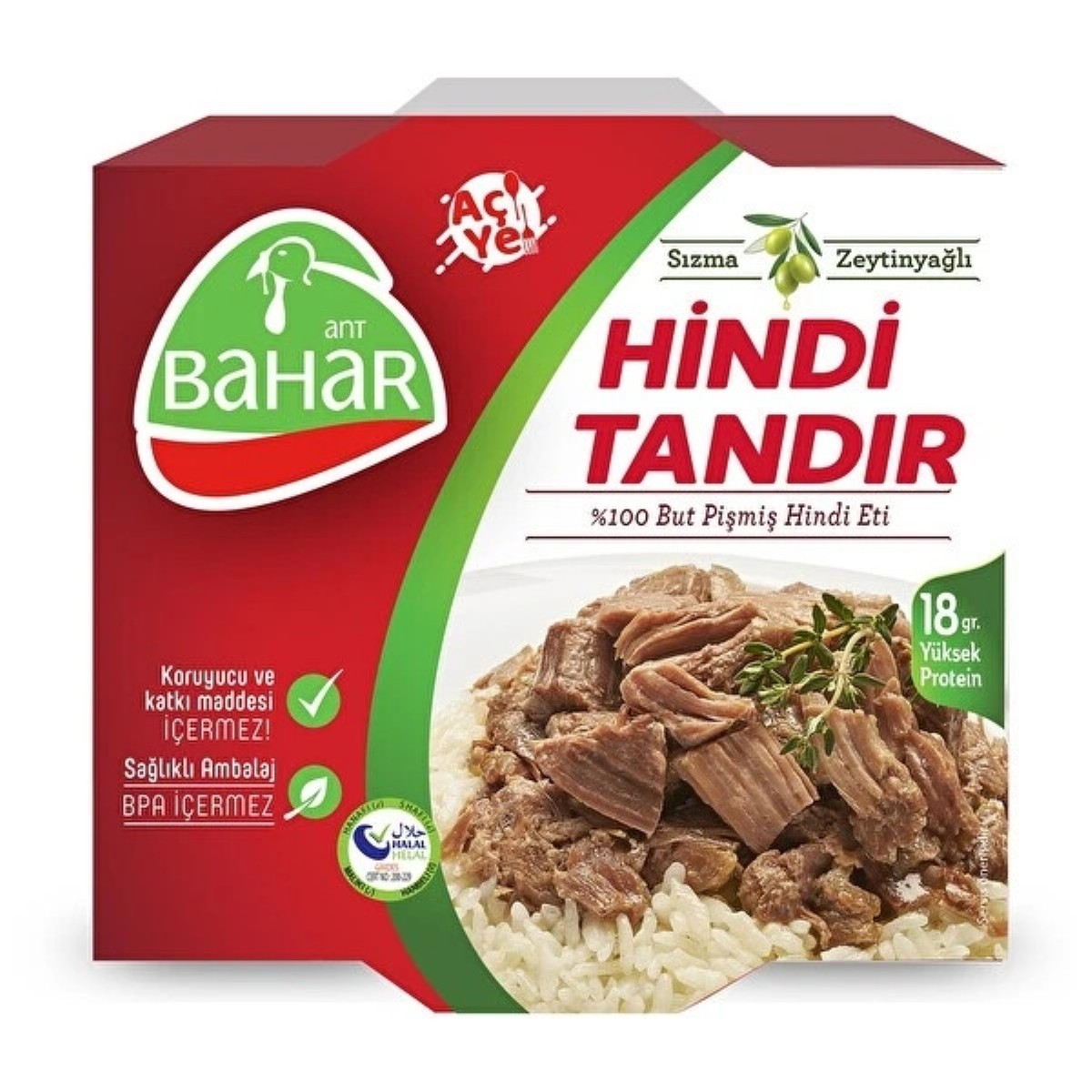 Bahar Hindi Tandır Konserve 120 Gr