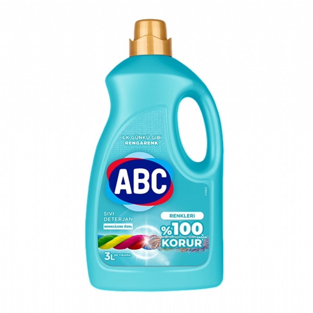 Abc Renklilere Özel Sıvı Çamaşır Deterjanı 3 Lt