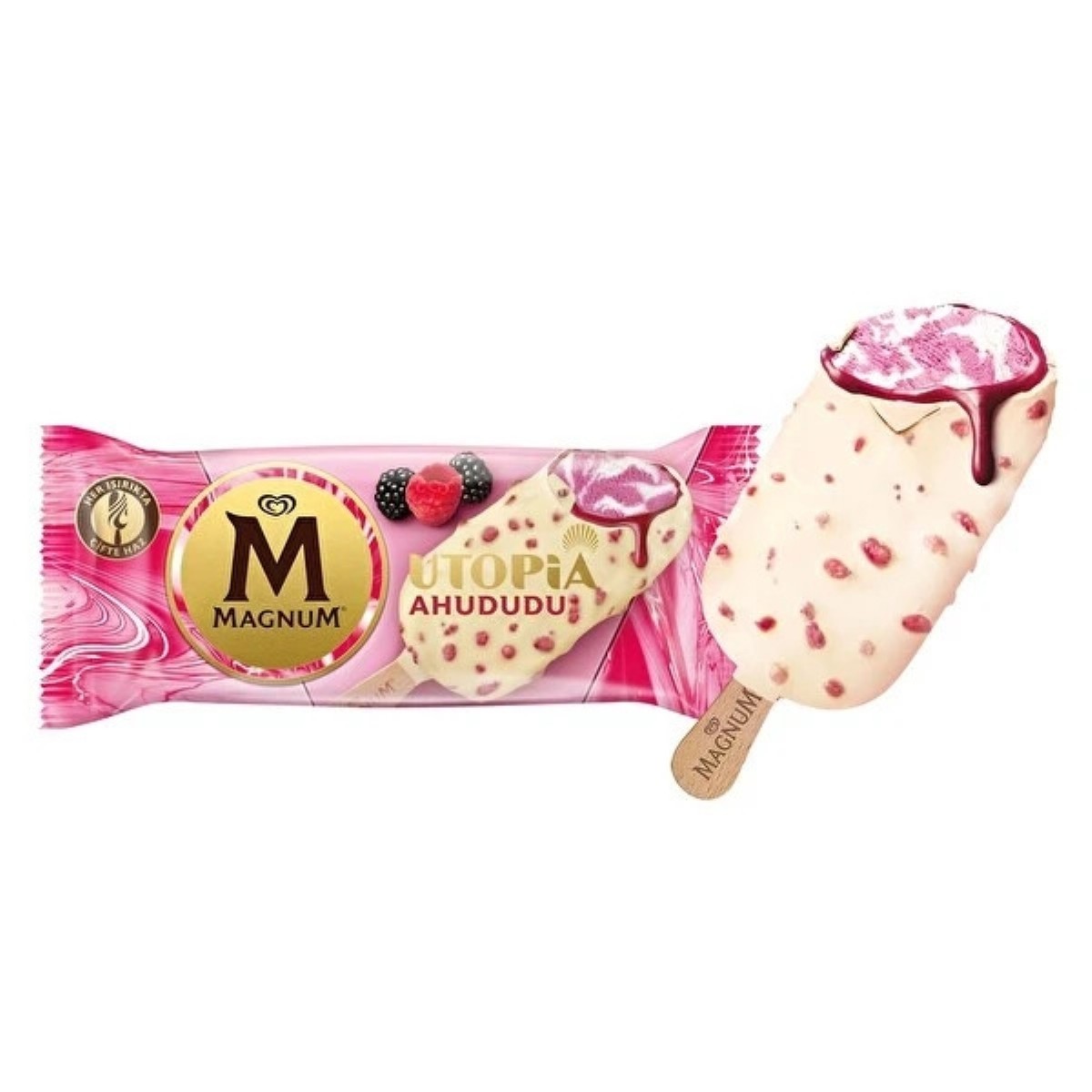 Magnum Double Utophia Berry Dondurma 85 Ml