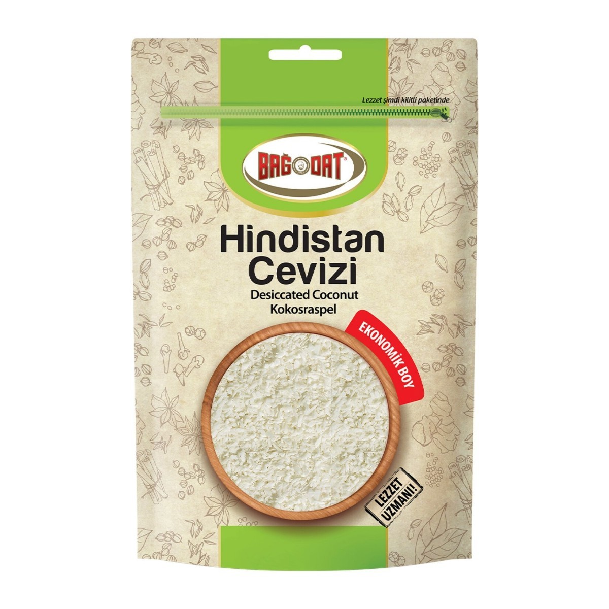 Bağdat Baharat Hindistan Cevizi 160 Gr