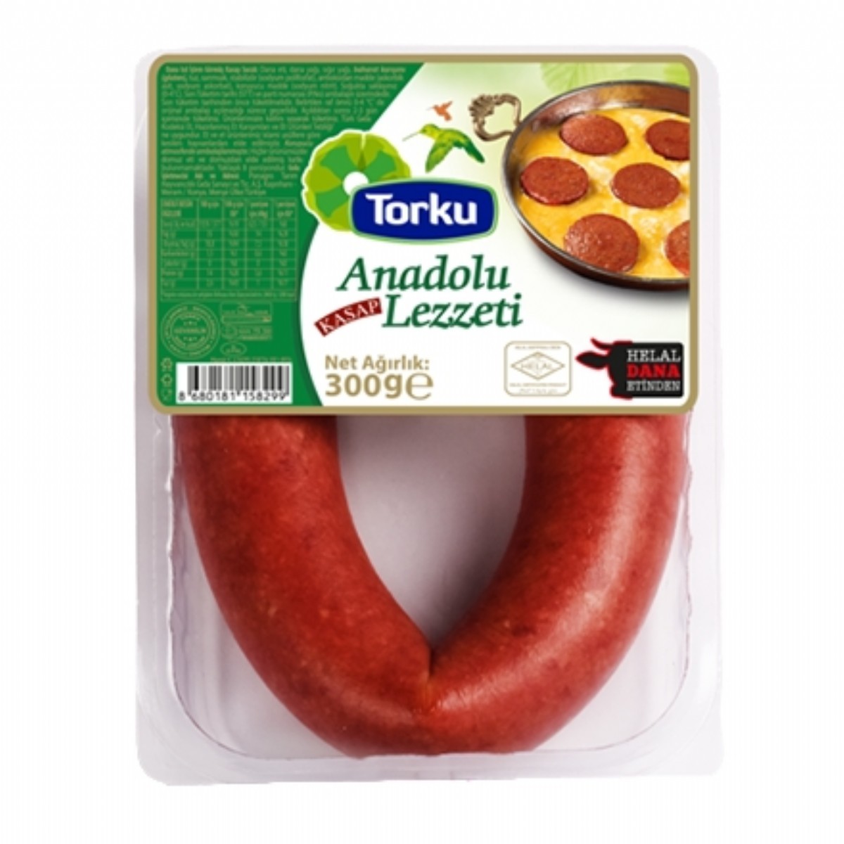 Torku Anadolu Lezzeti Kasap Sucuk 300 Gr