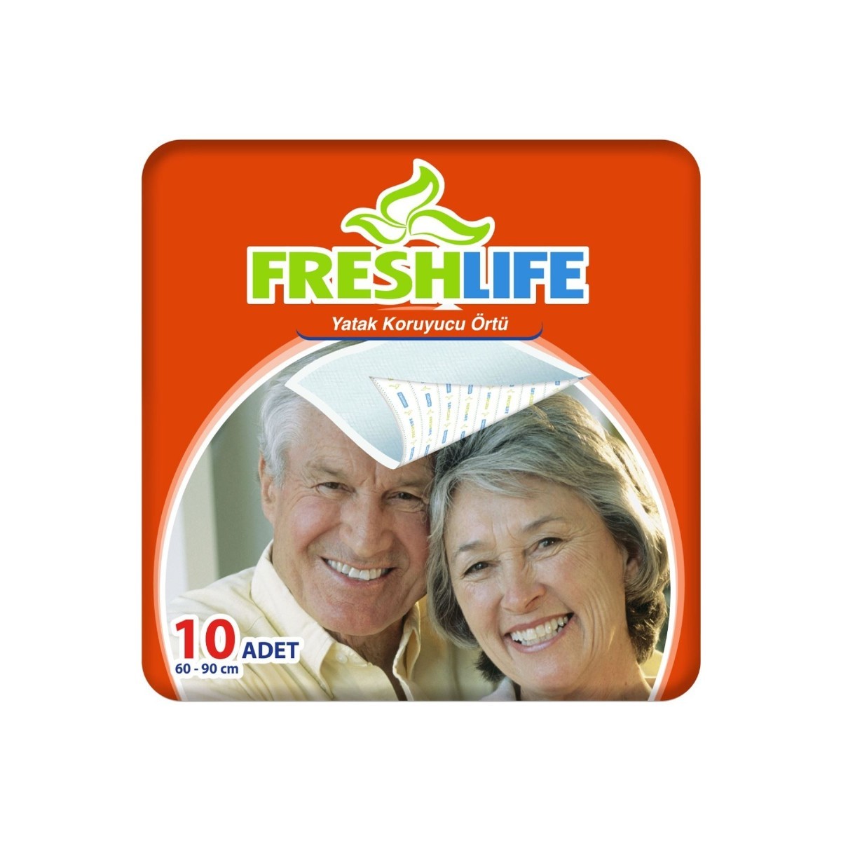 Freshlife Yatak Koruyucu Örtü 60x90 cm 10 Adet