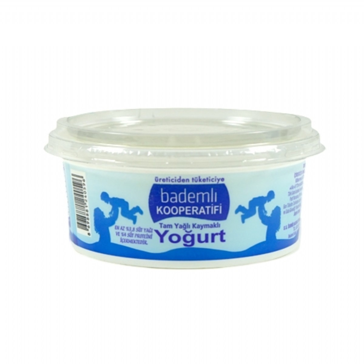 Bademli Kooperatifi Tam Yağlı Kaymaklı Doğal Yoğurt 750 Gr