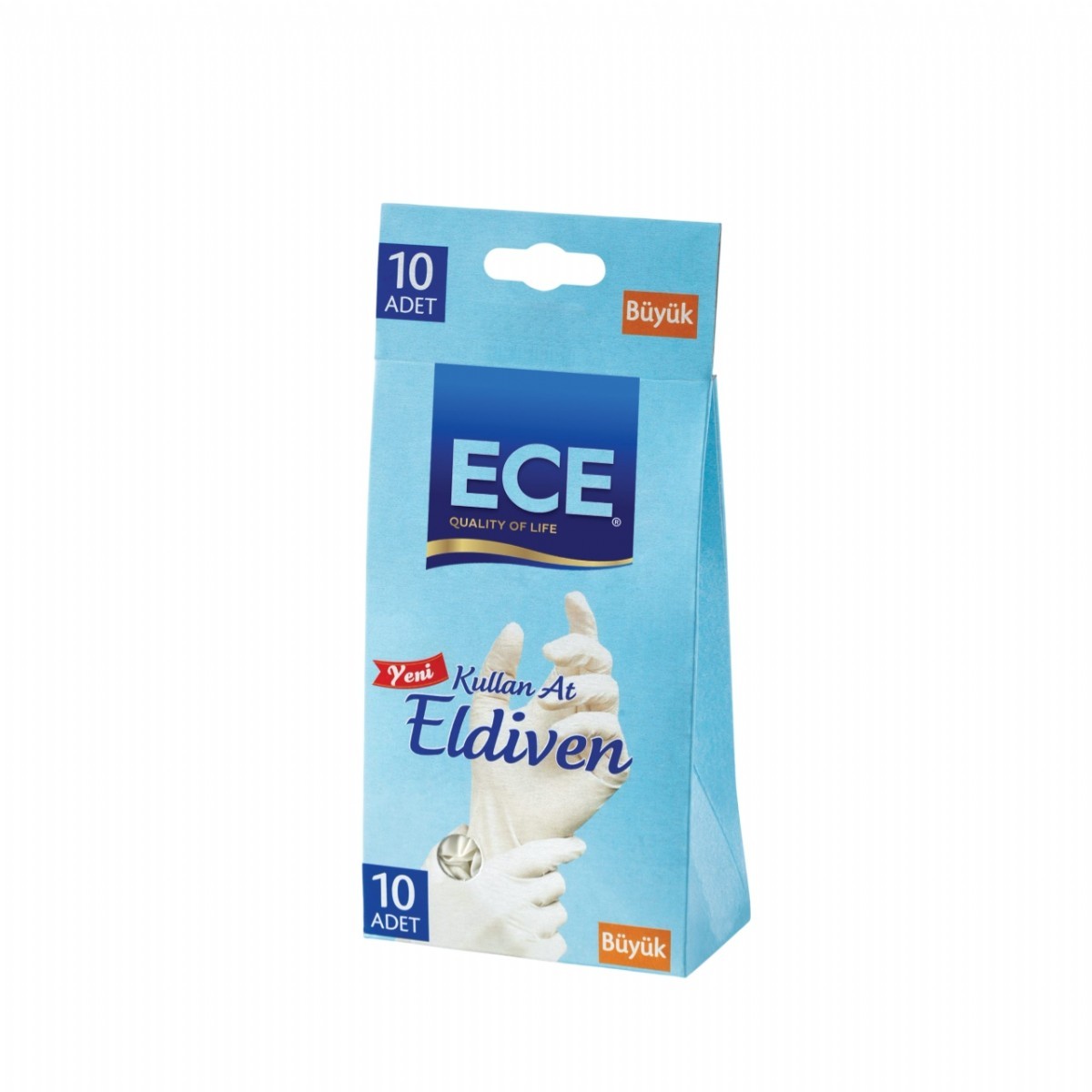 Ece Lateks Eldiven 10 lu S-M-L