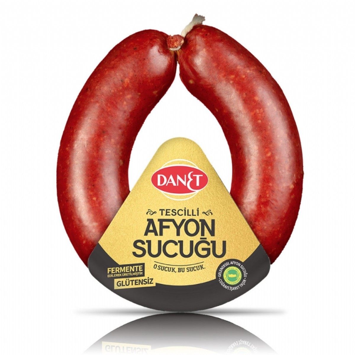 Danet Tescilli Fermente Afyon Dana Sucuk Kg