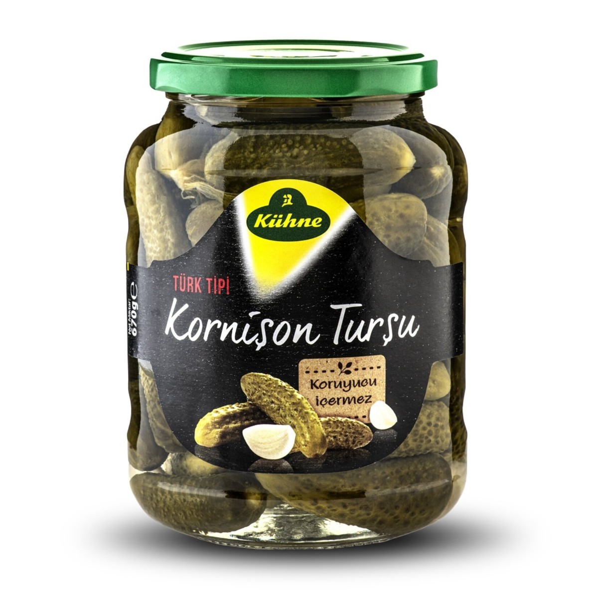 Kühne Kornişon Turşu 670 Gr