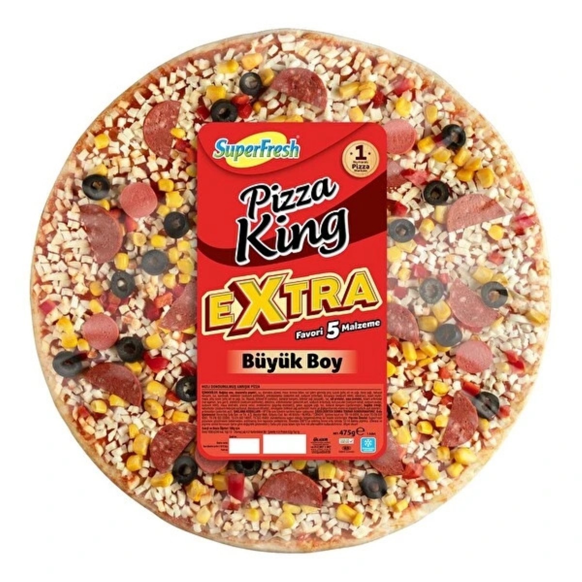 Superfresh Pizza King XL Karışık 475 Gr