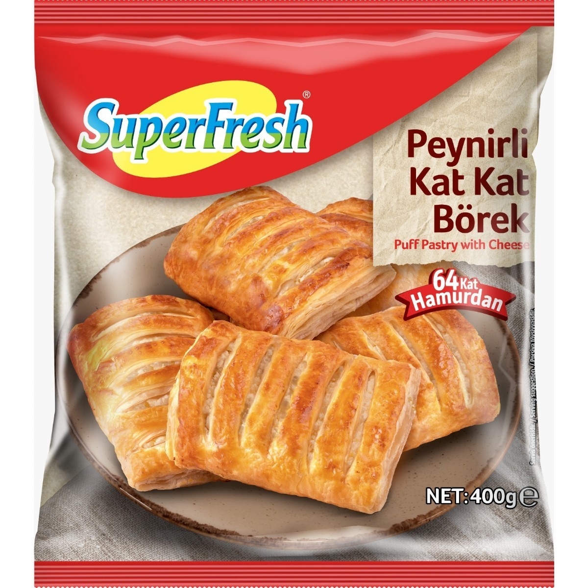Superfresh Peynirli Kat Kat Börek 500 Gr