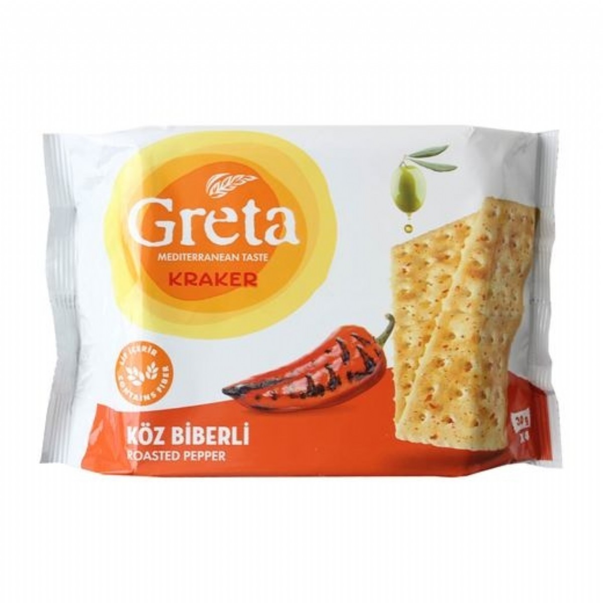 Greta Köz Biber Çeşnili Kraker 4lü 120 Gr