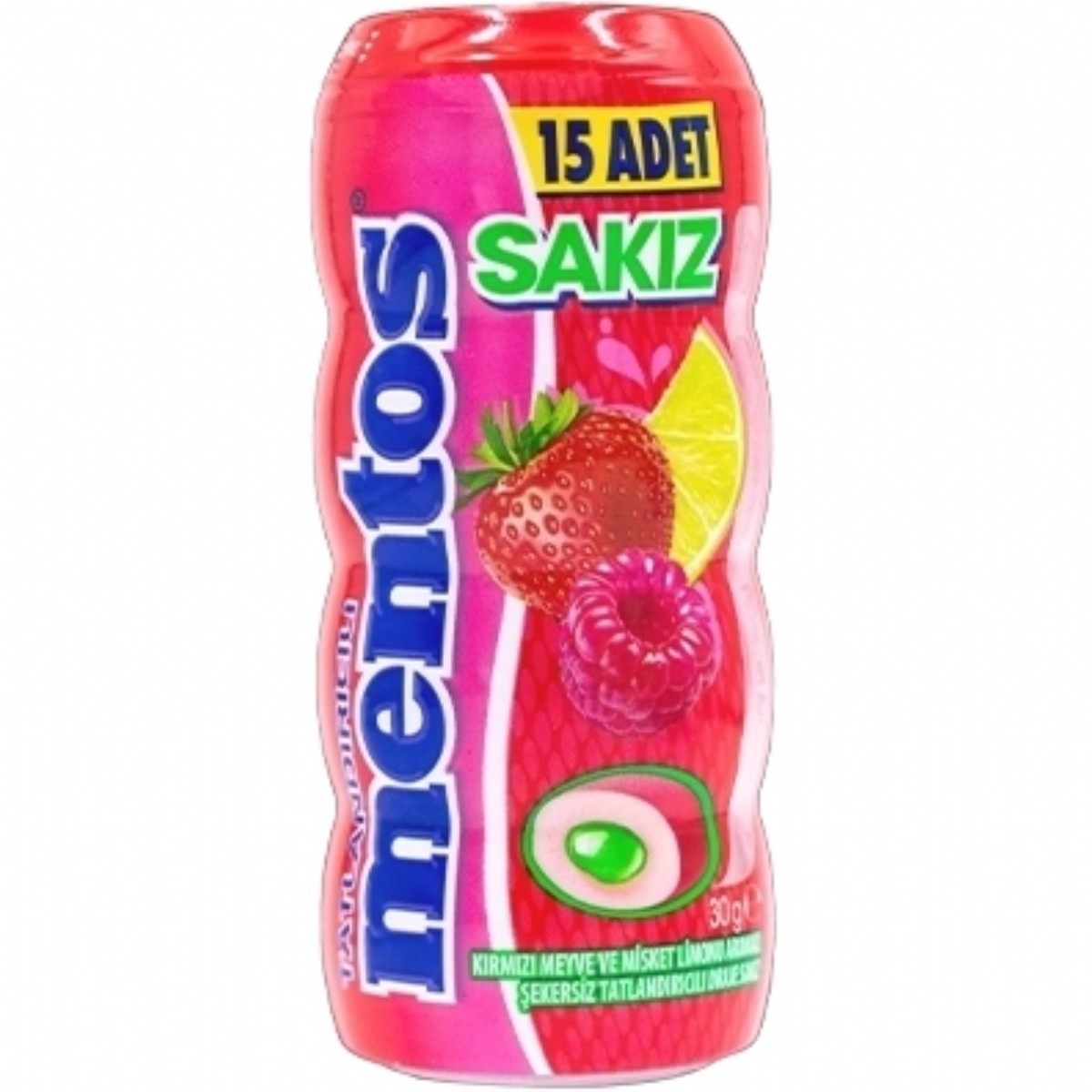 MENTOS SAKIZ KIR.MEY.MİSKET LİMONU ARO.30 GR