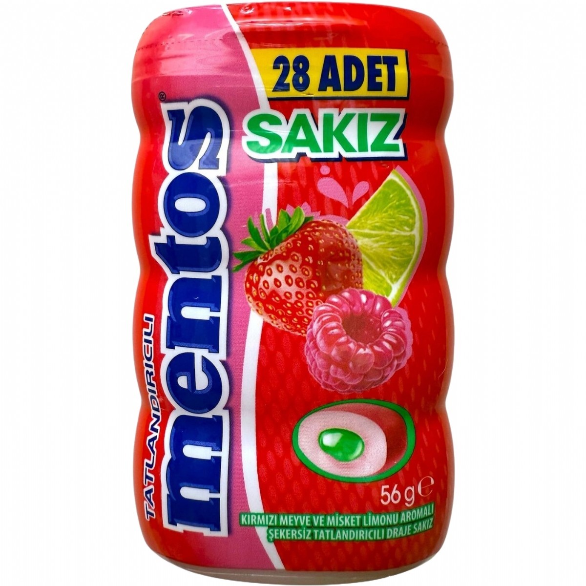 MENTOS SAKIZ KIR.MEY.MİSKET LİMONU ARO.56 GR