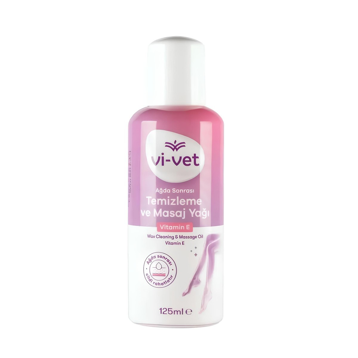Vi-Vet Sir Ağda Temizleme ve Masaj Yağı E Vitamini 125 Ml