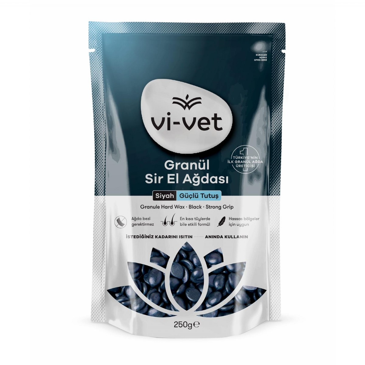 Vi-Vet Siyah Granül Sir El Ağdası 250 Gr