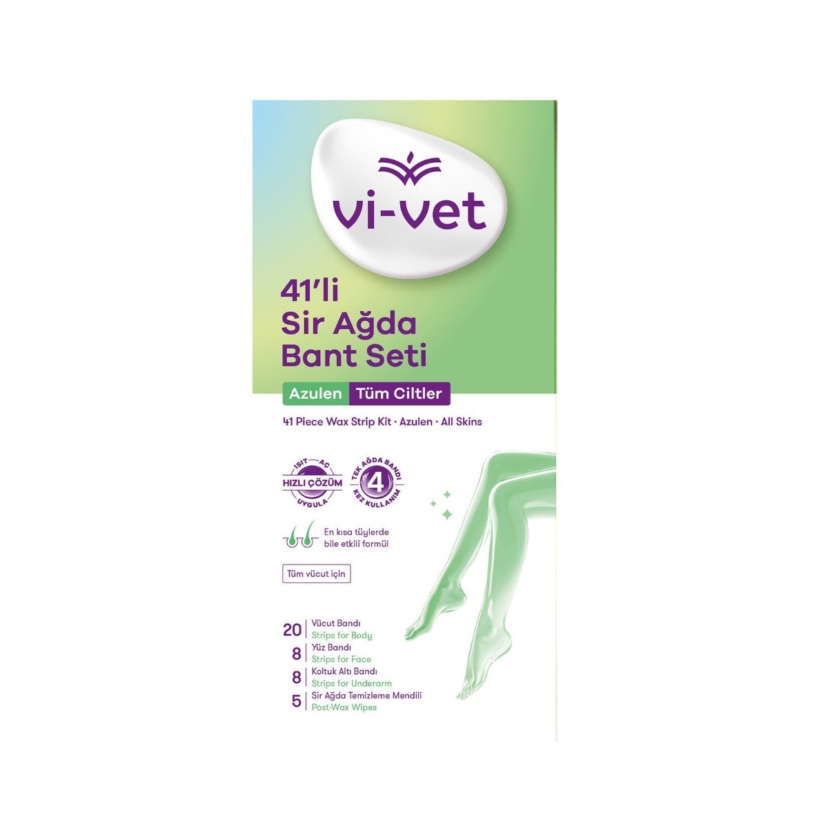 Vi-Vet Azulen Sir Ağda Bant Seti 41li