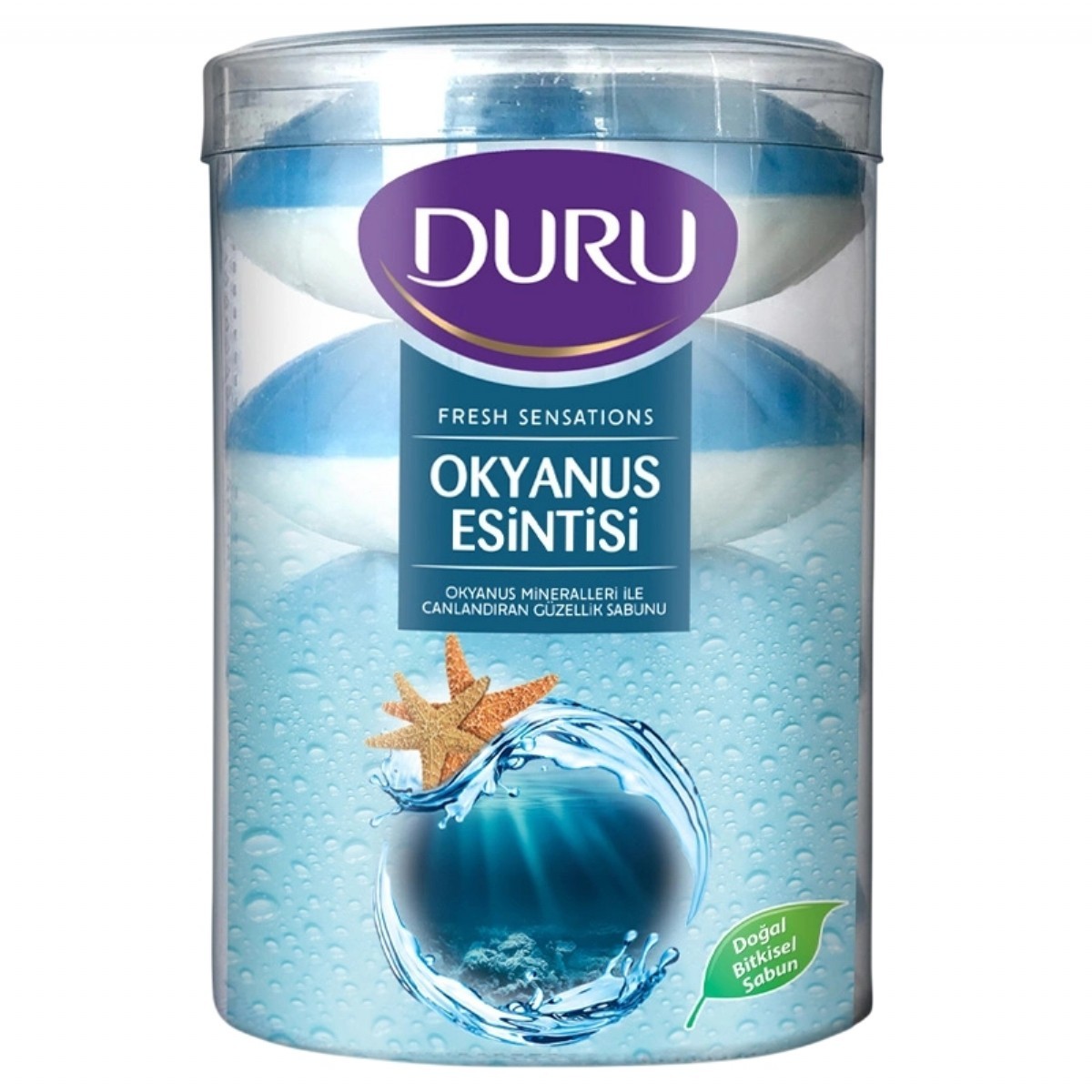 Duru Fresh Sensations Okyanus Esintisi Güzellik Sabunu 4x100 Gr