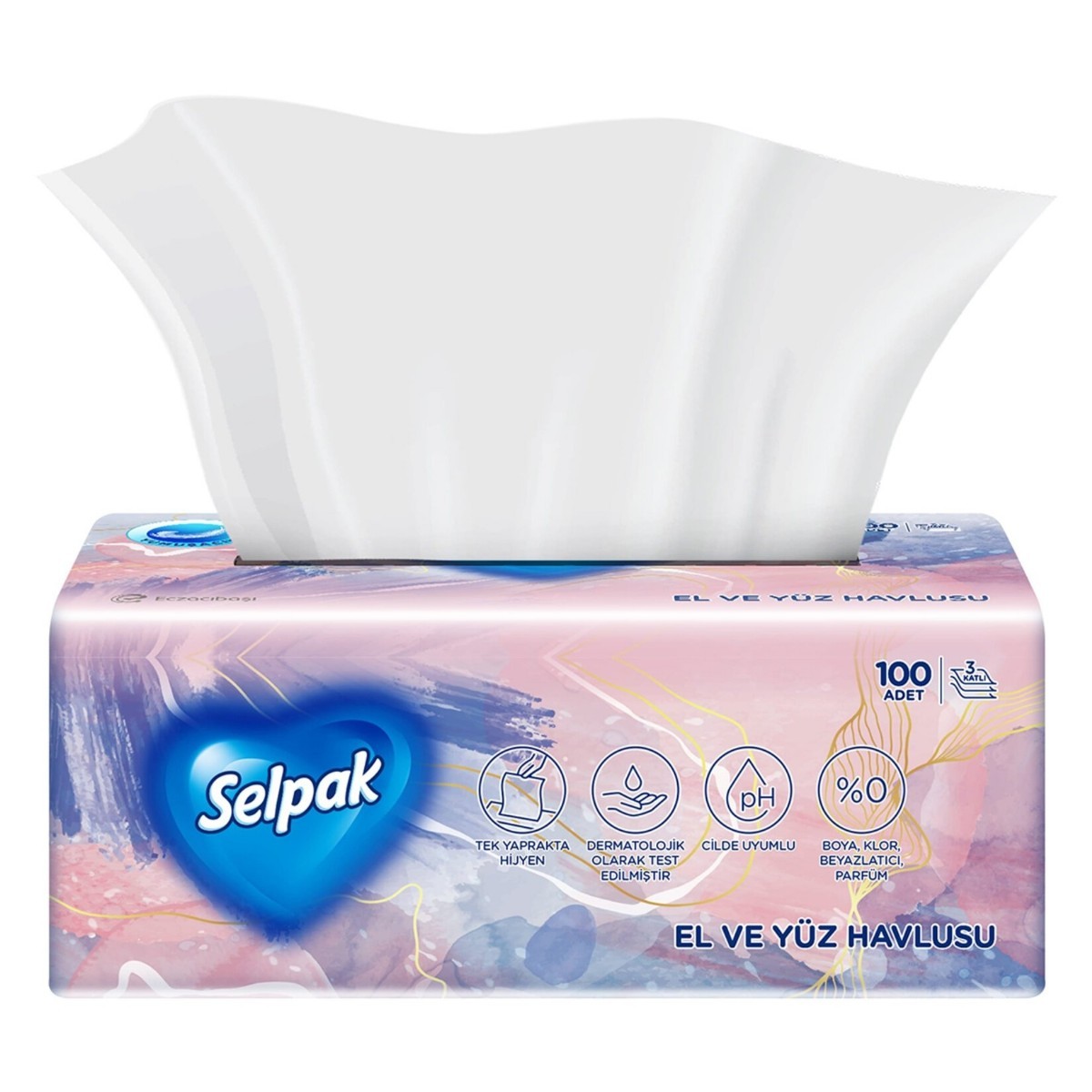 Selpak El Yüz Havlusu 100lü