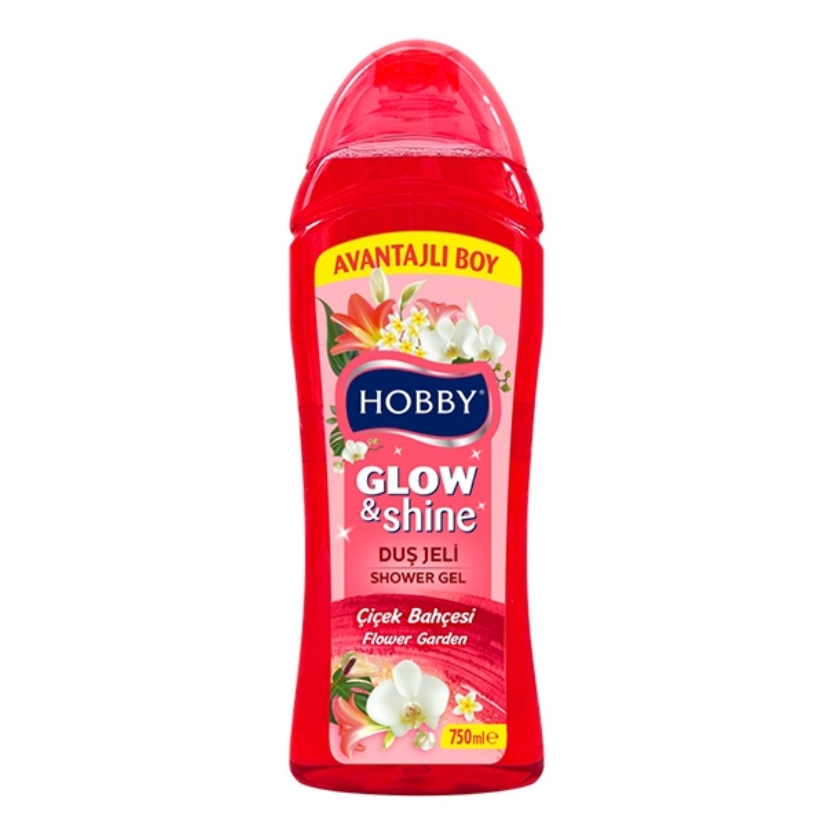 Hobby GlowShine Çiçek Bahçesi Duş Jeli 750 Ml
