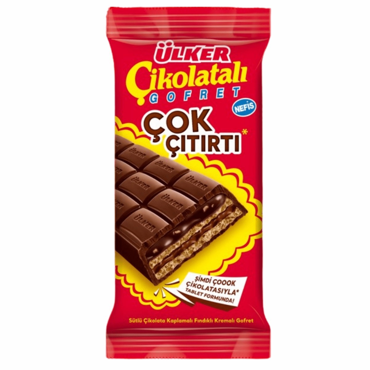 Ülker Çikolatalı Gofret Tablet 100 Gr