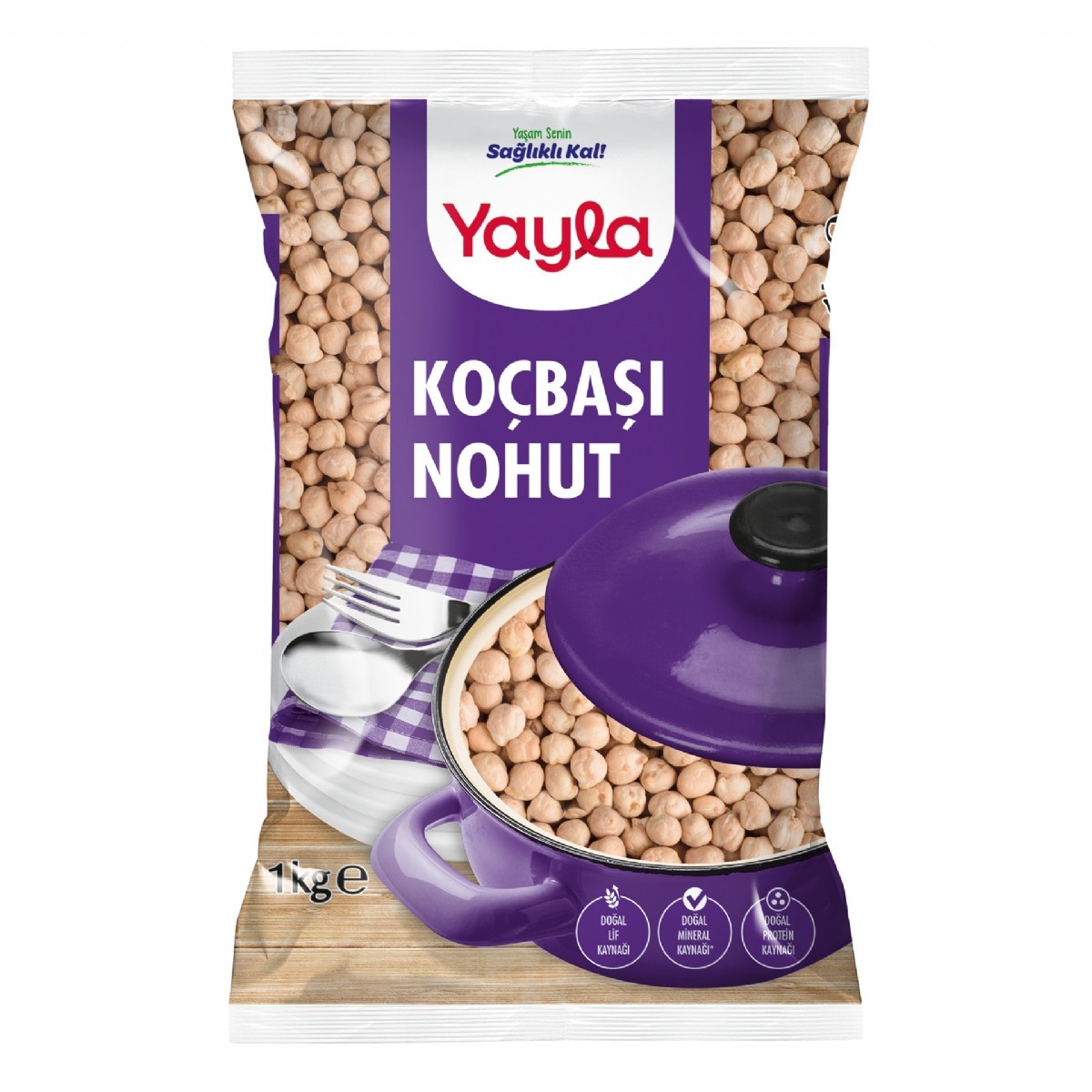 Yayla Bakliyat Koçbaşı Nohut 1 Kg