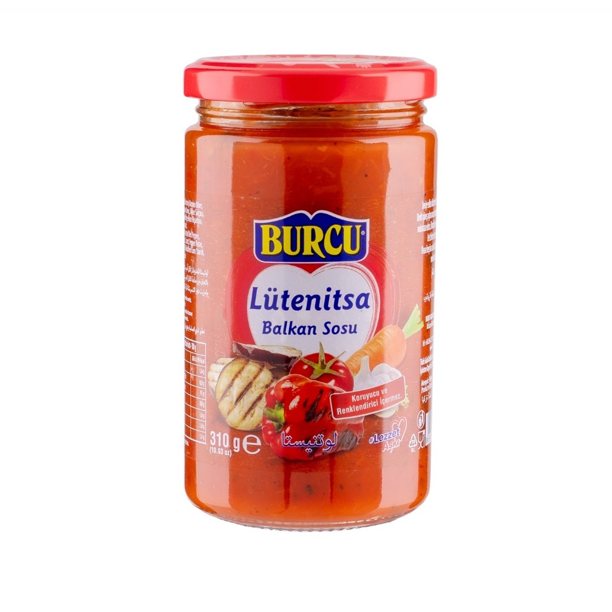 Burcu Ajvar Kahvaltılık Sos 310 Gr