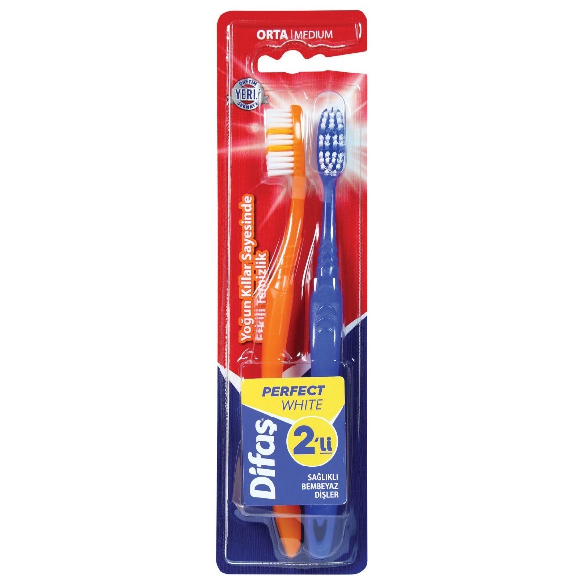Dıfaş Perfect Whıte 1+1 Dış Fırçası