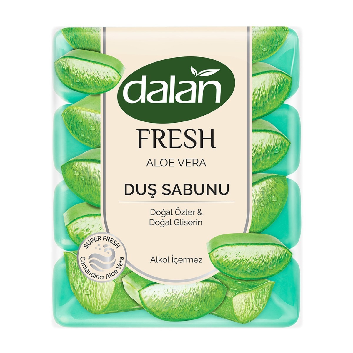 Dalan Fresh Aloe Vera Duş Sabunu 4 x 150 Gr